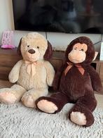 Grote Teddybeer & Aap Knuffels - Zo Goed Als Nieuw!, Ophalen, Zo goed als nieuw, Beer