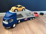 Little tikes  vrachtwagen met 2 auto’s, Ophalen, Zo goed als nieuw