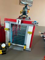 LEGO City Brandweerkazerne 60110, Ophalen, Zo goed als nieuw, Complete set, Lego