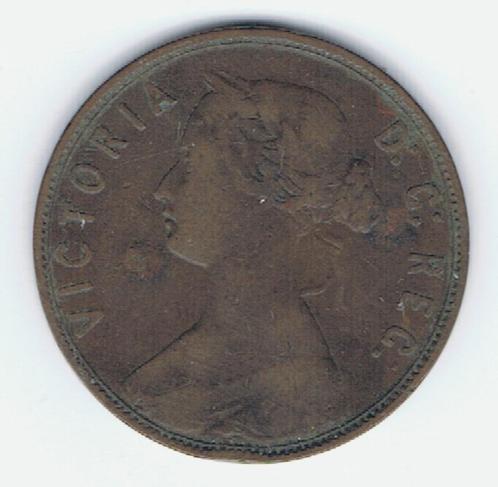 22-901 Newfoundland 1 cent 1893, Postzegels en Munten, Munten | Amerika, Losse munt, Noord-Amerika, Verzenden