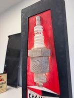 CHAMPION bougie reclame lichtbak, Verzamelen, Merken en Reclamevoorwerpen, Ophalen, Gebruikt, ., Lichtbak of (neon) lamp