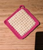 Dubbel gehaakte pannenlappen, Huis en Inrichting, Keuken | Textiel, Ophalen, Nieuw, Overige typen