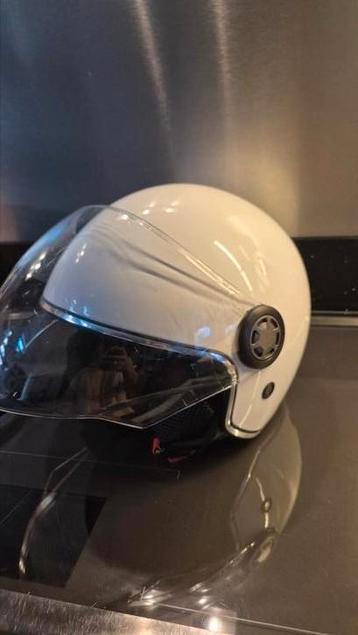 Scooter /motor helm wit XS (kindermaat 53-54 cm) beschikbaar voor biedingen