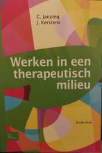 C. Janzing - Werken in een therapeutisch milieu, Ophalen of Verzenden, Zo goed als nieuw, C. Janzing; J. Kerstens