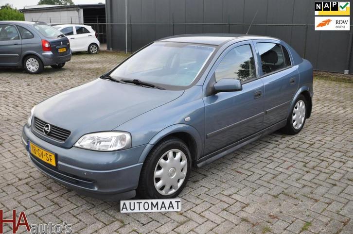 Opel Astra 1.6 Comfort 5-deurs AUTOMAAT *AIRCO*, Auto's, Opel, Bedrijf, Te koop, Astra, ABS, Airbags, Airconditioning, Boordcomputer