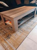 Leen Bakker Lidia Salontafel, Huis en Inrichting, Tafels | Salontafels, 100 tot 150 cm, Zo goed als nieuw, Minder dan 50 cm, Rechthoekig