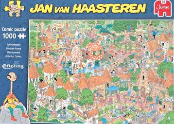 Jan van haasteren sprookjesbos efteling 1000st 1x gemaakt. beschikbaar voor biedingen