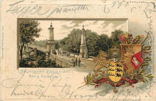 (379-023-027) Stuttgart Cannstatt, Verzamelen, Ansichtkaarten | Buitenland, Duitsland, Verzenden