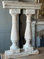 Oude houten balustrade, Ophalen