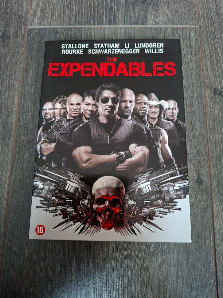 The Expendables (Sylvester Stallone, Jason Statham), Cd's en Dvd's, Dvd's | Actie, Zo goed als nieuw, Actie, Vanaf 16 jaar, Ophalen of Verzenden
