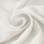 100% linnen plat laken 270x290 Wit, Huis en Inrichting, Wit, Overige typen, Ophalen of Verzenden, Nieuw