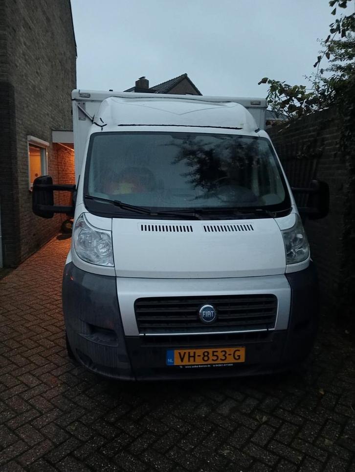 Fiat Ducato markt wagen, Auto's, Bestelauto's, Particulier, Fiat, Diesel, Handgeschakeld, Geïmporteerd, Stof, Voorwielaandrijving