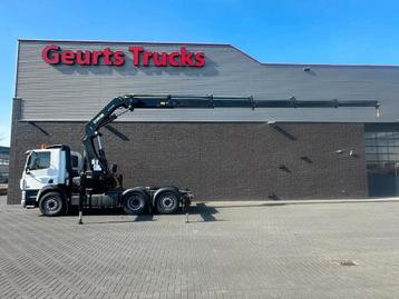 DAF CF 85 410 6X2 + HIAB 422EP-5 HIPRO TREKKER/SATTELZUG/TRA beschikbaar voor biedingen
