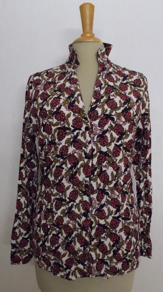 Leuk vogel print blousje/top van Fabienne Chapot! M, Verzenden, Zo goed als nieuw, Maat 38/40 (M), Overige kleuren