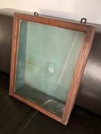 leuk hangkastje, vitrinekastje, Ophalen, Minder dan 50 cm, Gebruikt, Met klep(pen)