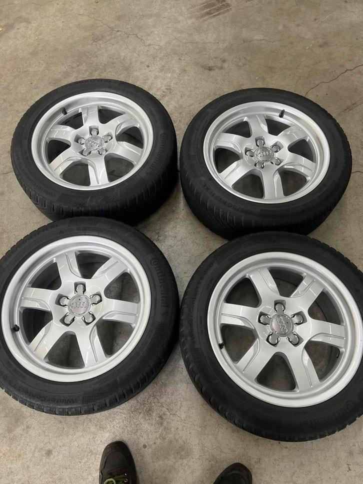 Audi winter velgen, Auto-onderdelen, Banden en Velgen, Velg(en), Winterbanden, 17 inch, 245 mm, Personenwagen, Gebruikt, Ophalen