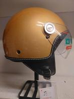 Nieuwe gouden helm maat M, Motoren, Kleding | Motorhelmen, M, Dames, Jethelm, Ophalen of Verzenden