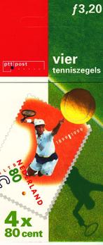 Nederland Postzegelboekje Tennis, Postzegels en Munten, Postzegels | Nederland, Verzenden