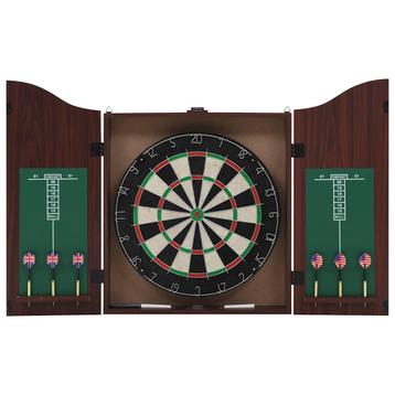 Dartbord professioneel met kast en 6 darts GRATIS VERZONDEN! beschikbaar voor biedingen