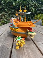 Bowser piratenschip met Bowser, Ophalen of Verzenden, Zo goed als nieuw