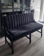 Eetkamerbankje, Huis en Inrichting, Stoelen, Ophalen, Hout, Zwart, Zo goed als nieuw