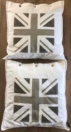 Sierkussens, woonaccessoires, UK, Engeland, engelse vlag, Huis en Inrichting, Ophalen of Verzenden, Nieuw, Vierkant