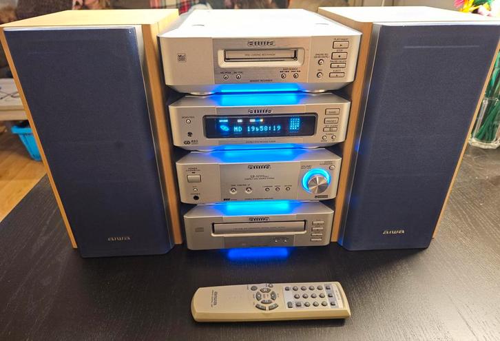 Akai XR-M99Mk2 Stereo Installatieset, Audio, Tv en Foto, Stereo-sets, Cd-speler, Speakers, Akai, Ophalen of Verzenden