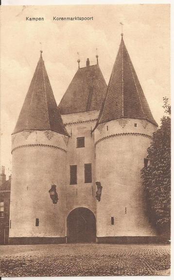 Kampen Korenmarktspoort 1930 uitg. C. de Jong  beschikbaar voor biedingen