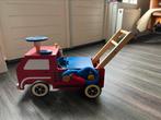 Houten loopauto brandweer (I’m Toy), Ophalen, Gebruikt, Duwvoertuig
