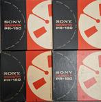 Sony PR-150 Banden - 4 stuks - 18cm spoelen, Audio, Tv en Foto, Bandrecorders, Ophalen of Verzenden, Bandrecorder, Met banden