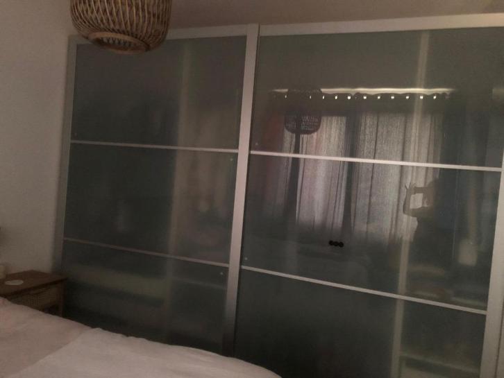 Schuifdeuren voor IKEA PAX, Huis en Inrichting, Kasten | Kledingkasten, Gebruikt, 200 cm of meer, 100 tot 150 cm, Minder dan 25 cm