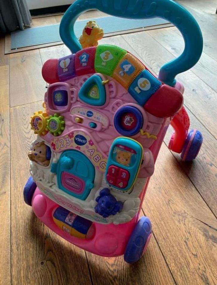 VTech Baby Walker - Leerzaam en Leuk!, Kinderen en Baby's, Speelgoed | Vtech, Zo goed als nieuw, 0 tot 6 maanden, Ophalen