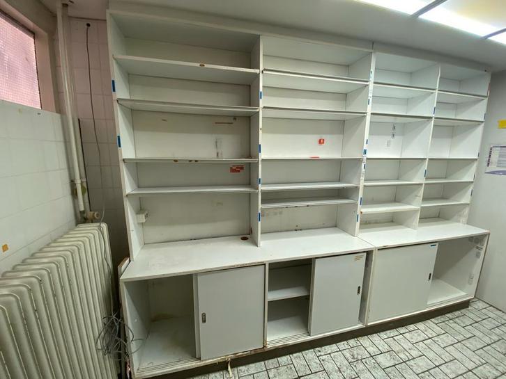 Ideaal voor garageberging of schuur. Complete kastenset, Huis en Inrichting, Kasten | Stellingkasten, Gebruikt, Ophalen