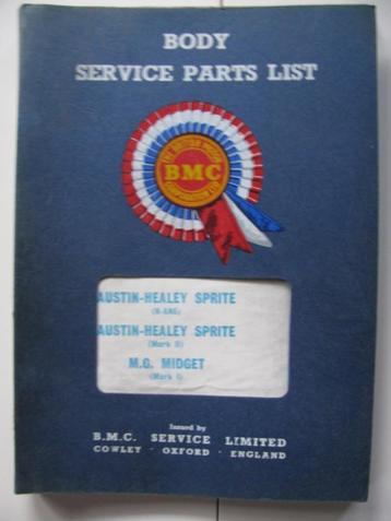 Austin Healey Sprite H-AN5 + Mark II + MG Midget Mark I Body beschikbaar voor biedingen