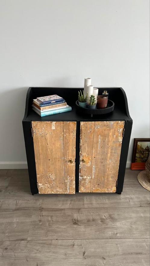 Originele, oude, eikenhouten kast, Antiek en Kunst, Antiek | Meubels | Kasten, Ophalen