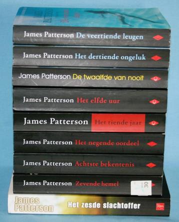 James Patterson Boeken - Los te Koop beschikbaar voor biedingen
