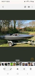 Leuk bootje met trailer te koop, Watersport en Boten, Ophalen, Gebruikt, Minder dan 70 pk, 3 tot 6 meter