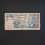 500 lira Turkije #005, Postzegels en Munten, Bankbiljetten | Europa | Niet-Eurobiljetten, Verzenden, Overige landen, Los biljet