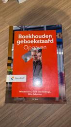 boekhouden geboekstaafd. Wim Broerse - opgaven, Wim Broerse; Derk Jan Heslinga; Wim Schauten, Ophalen of Verzenden, Zo goed als nieuw