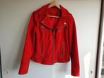 dames jas jack suede NIEUW!!, Kleding | Dames, Jassen | Winter, Ophalen of Verzenden, Nieuw, Maat 38/40 (M), Rood
