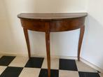Halfrond tafeltje, Huis en Inrichting, Tafels | Sidetables, Ophalen, Gebruikt, 50 tot 100 cm, Overige vormen