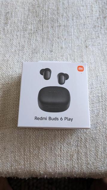 Xiaomi Redmi Buds 6 Play (Zwart) beschikbaar voor biedingen