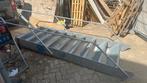 Stalen trap, Doe-het-zelf en Verbouw, Ladders en Trappen, Ophalen of Verzenden, Gebruikt, 2 tot 4 meter