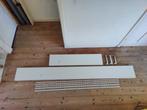 Planken met plankdragers en rail, Ophalen, Gebruikt