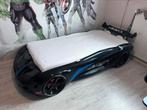 Autobed met licht en geluid | Street Racer zwart, Ophalen, 85 tot 100 cm, Gebruikt, Lattenbodem