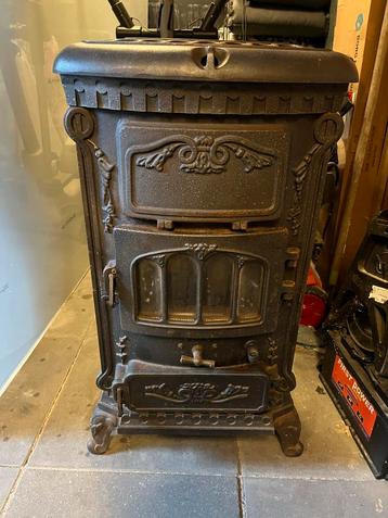 Gietijzeren Gaskachel - Vrijstaand beschikbaar voor biedingen
