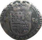 Nederland - Brabant liard 1656 (curieus exemplaar met 16656), Postzegels en Munten, Munten | Nederland, Ophalen of Verzenden, Vóór koninkrijk