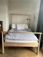Ikea Bed  'GJÖRA' 140x200 incl. lattenbodem, Huis en Inrichting, Slaapkamer | Bedden, Beige, Gebruikt, 140 cm, Hout