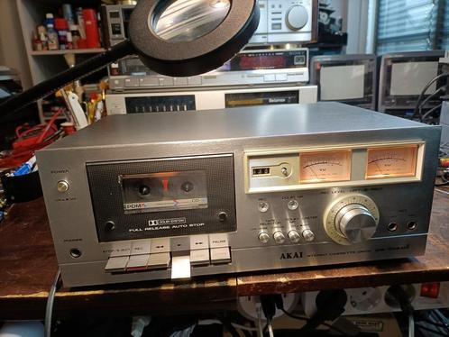 Akai CS-702DII Cassettedeck – Volledig Geserviced, Audio, Tv en Foto, Cassettedecks, Akai, Ophalen of Verzenden
