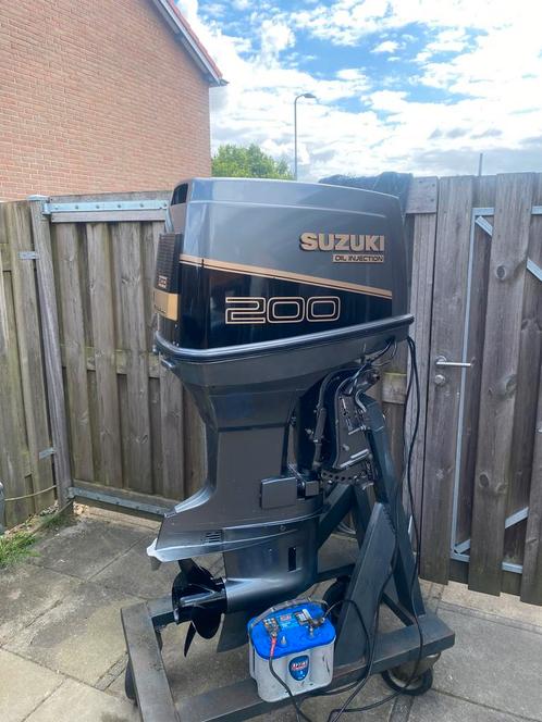 Suzuki 200pk v6 2,7 liter, Watersport en Boten, Buiten- en Binnenboordmotoren, Gebruikt, Benzine, Buitenboordmotor, Met afstandsbediening